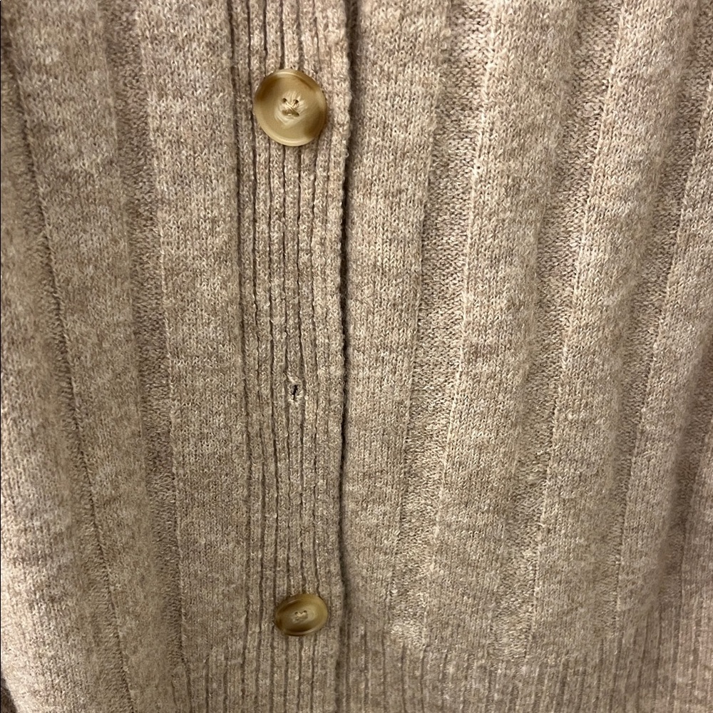 Universal Thread Light Brown Cardigan Sweater - Picture 4 of 5
